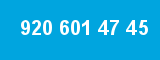 920 601 47 45